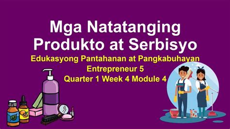 5 halimbawa ng produkto example